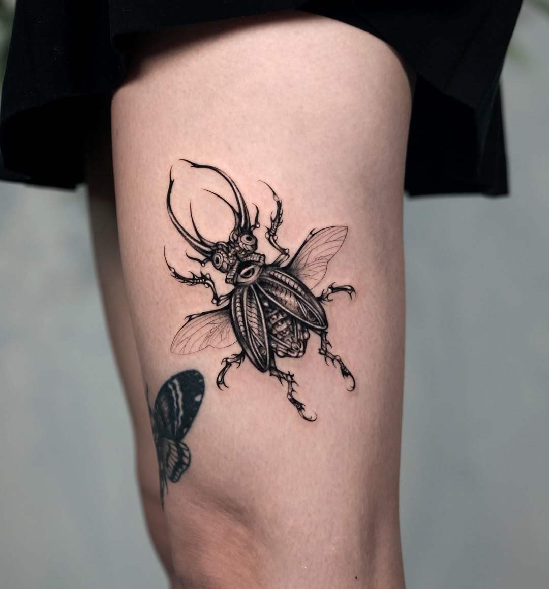 32 Beetle Tattoo Ideas: Symbolism, Style, and the Power of the Insect Motif