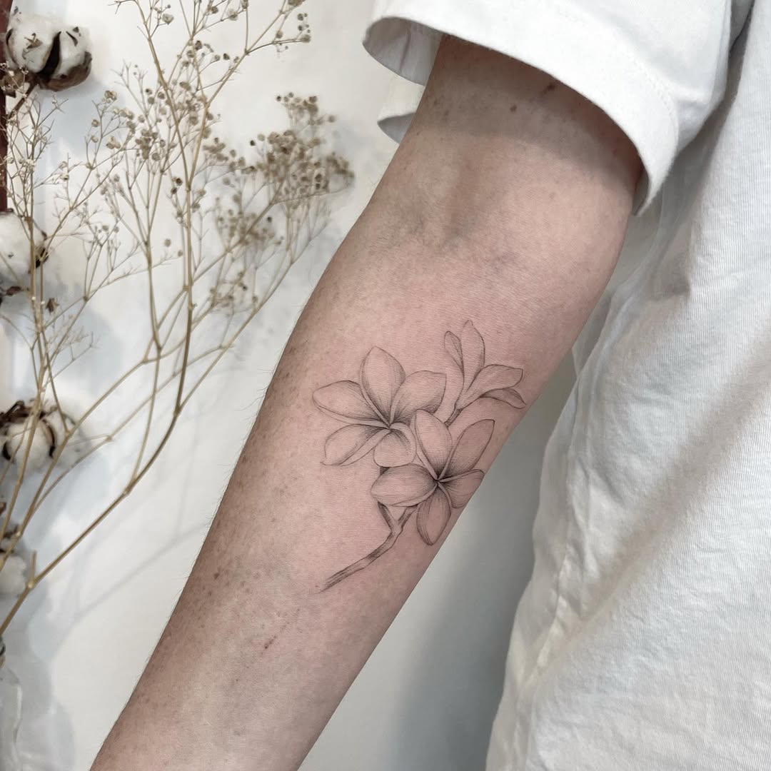 29 Plumeria Tattoo Ideas: From Tiny Florals to Bold Hawaiian Statements