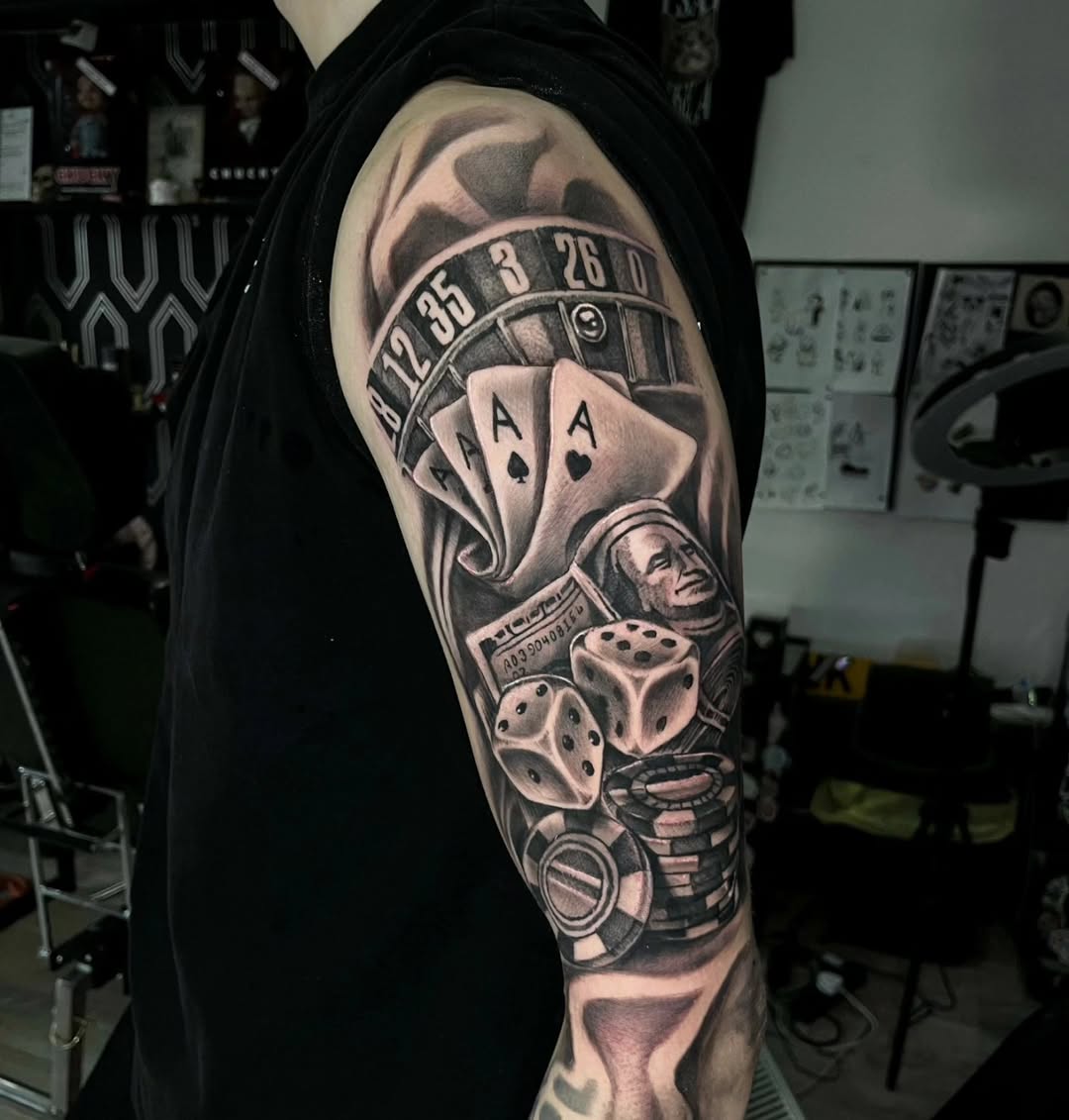 30 Gambling Tattoo Ideas: Bold Ink for Those Who Live on the Edge