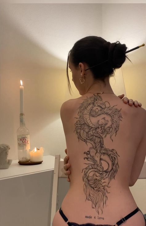 31 Dragon Back Tattoo Ideas: Powerful, Timeless, and Visually Striking