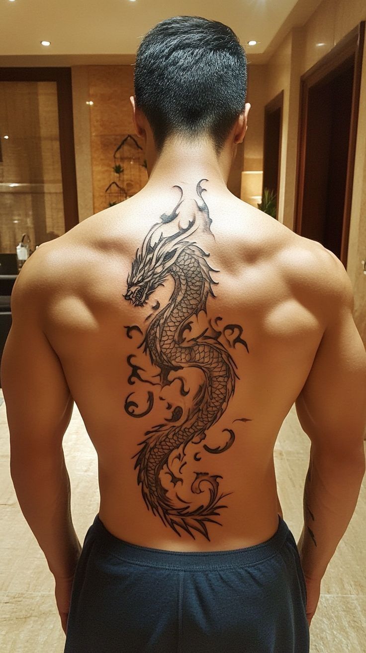 30 Back Tattoo for Men: Power, Symbolism, and Modern Design Language