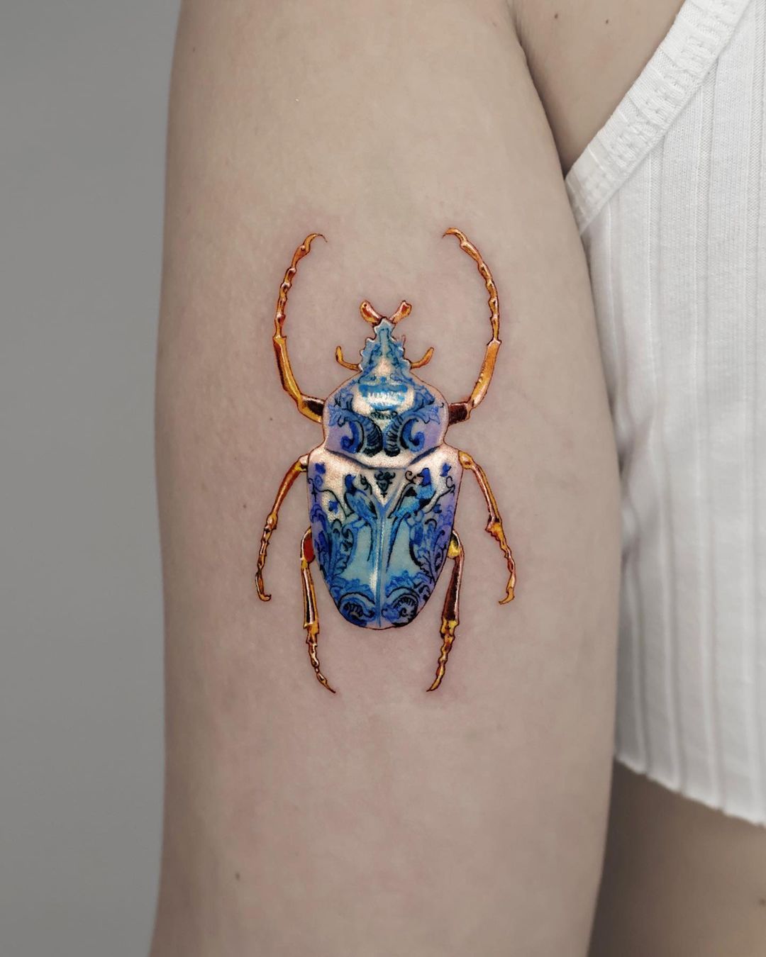 32 Beetle Tattoo Ideas: Symbolism, Style, and the Power of the Insect Motif