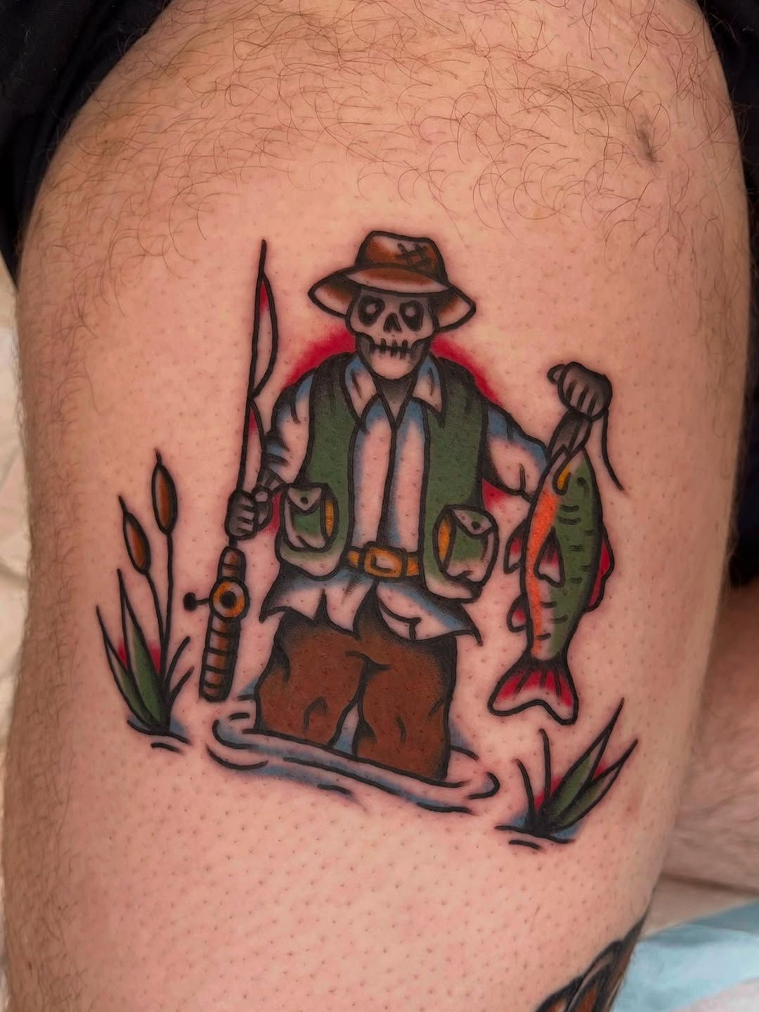 29 Fishing Tattoo Ideas: From Fine Line Minimalism to Bold Traditional Sleeves