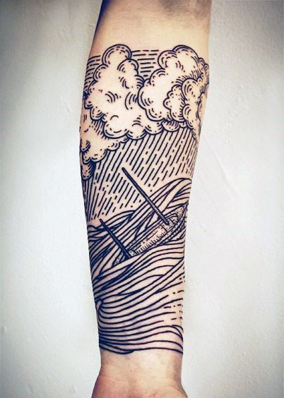 31 Woodcut Tattoo Ideas: Medieval Ink with a Modern Edge