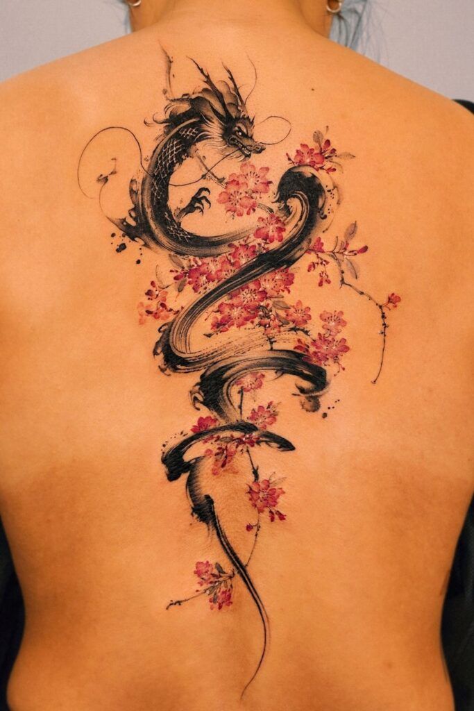 31 Dragon Back Tattoo Ideas: Powerful, Timeless, and Visually Striking