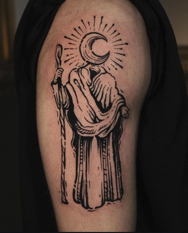31 Woodcut Tattoo Ideas: Medieval Ink with a Modern Edge