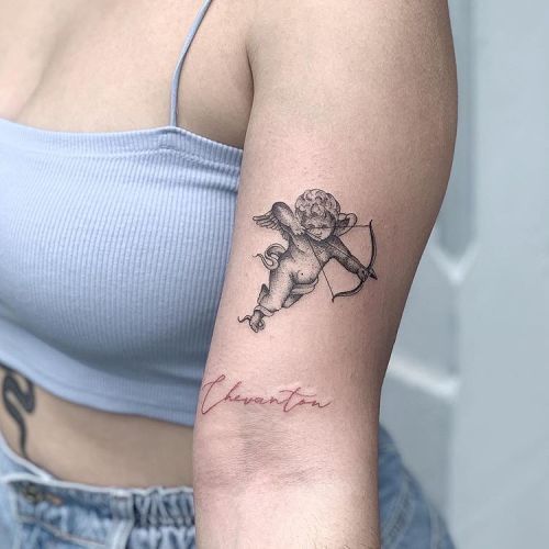 28 Cupid Tattoo Ideas: Timeless Romance, Modern Ink