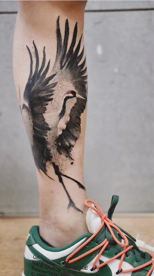 29 Crane Tattoo Ideas: Symbolism, Style, and Modern Interpretations