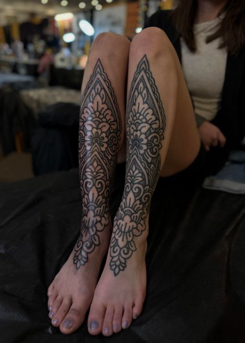 31 Shin Tattoo Ideas: Bold Placement, Refined Detail, and Statement Style
