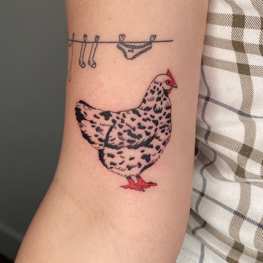 29 Chicken Tattoo Ideas: From Tiny Fine Line Designs to Bold Traditional Statements