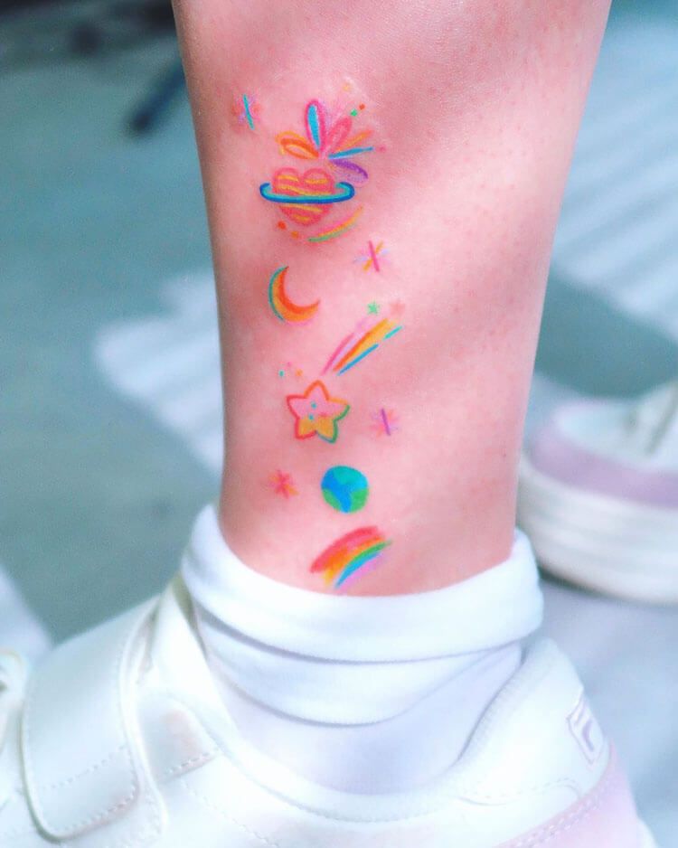 30 Color Tattoo Ideas 2026: Bold Expression Meets Personal Storytelling
