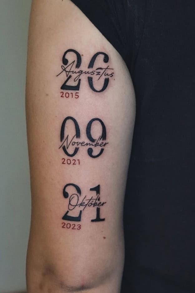30 Date Tattoo Ideas 2026: Meaningful Designs, Roman Numerals, Fine Line Fonts & Placement Inspiration
