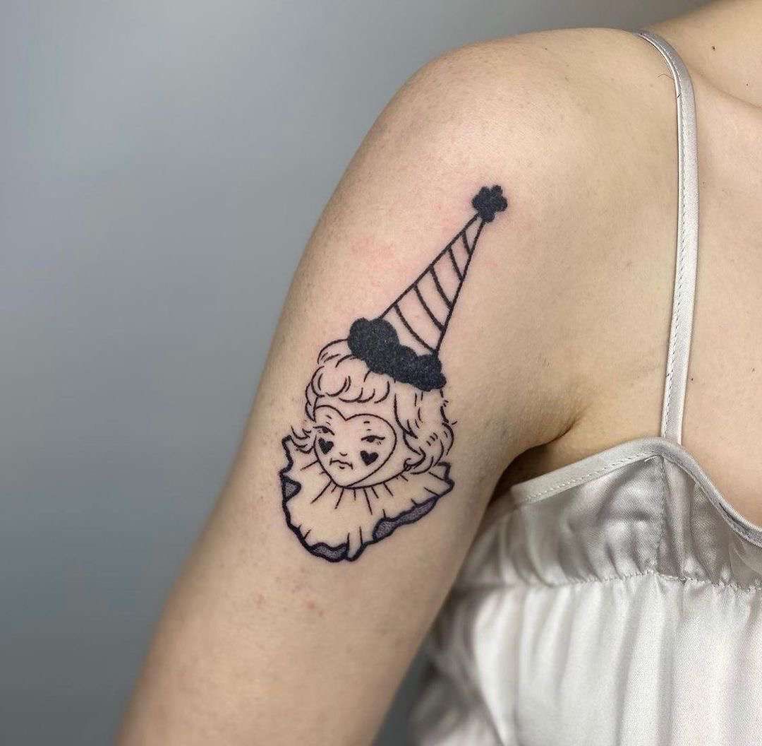 28 Clown Tattoo Ideas 2026: Vintage, Cute, And Traditional Designs That Never Go Out Of Style