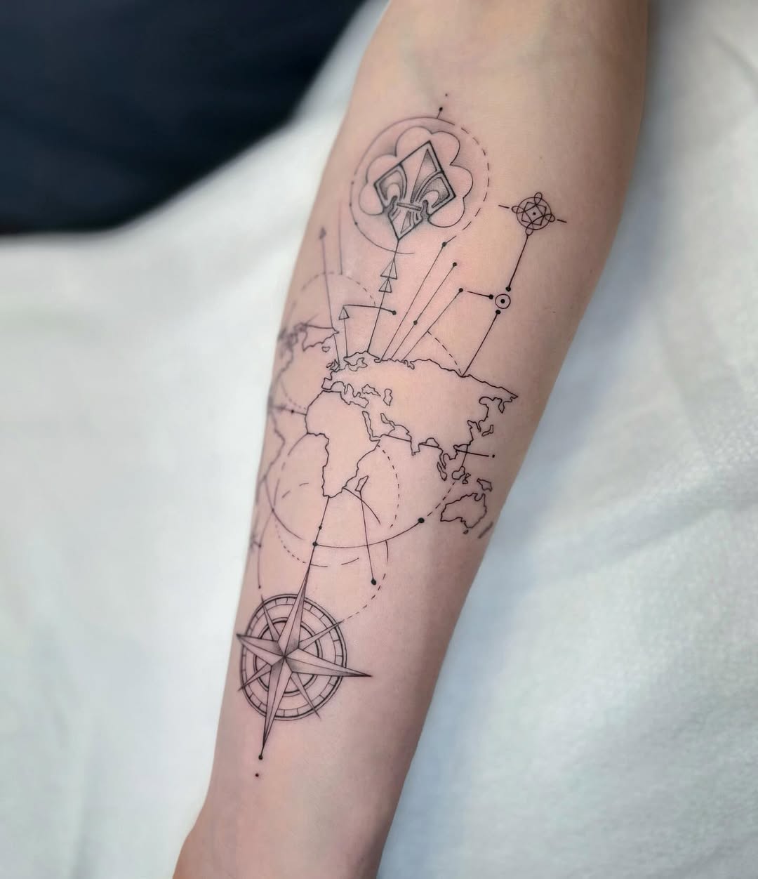 30 Map Tattoo Ideas: Meaningful Designs for Travelers, Dreamers, and Adventurers