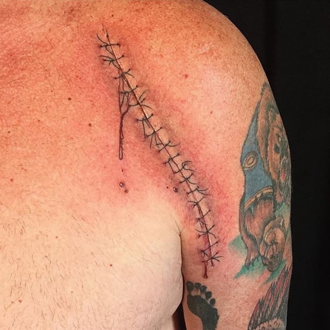 29 Stitches Tattoo Ideas 2026: Edgy Ink That Tells a Story