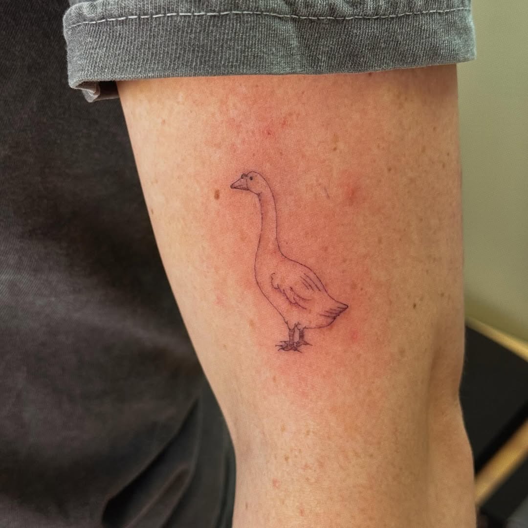 32 Goose Tattoo Ideas 2026: Playful Ink with Personality