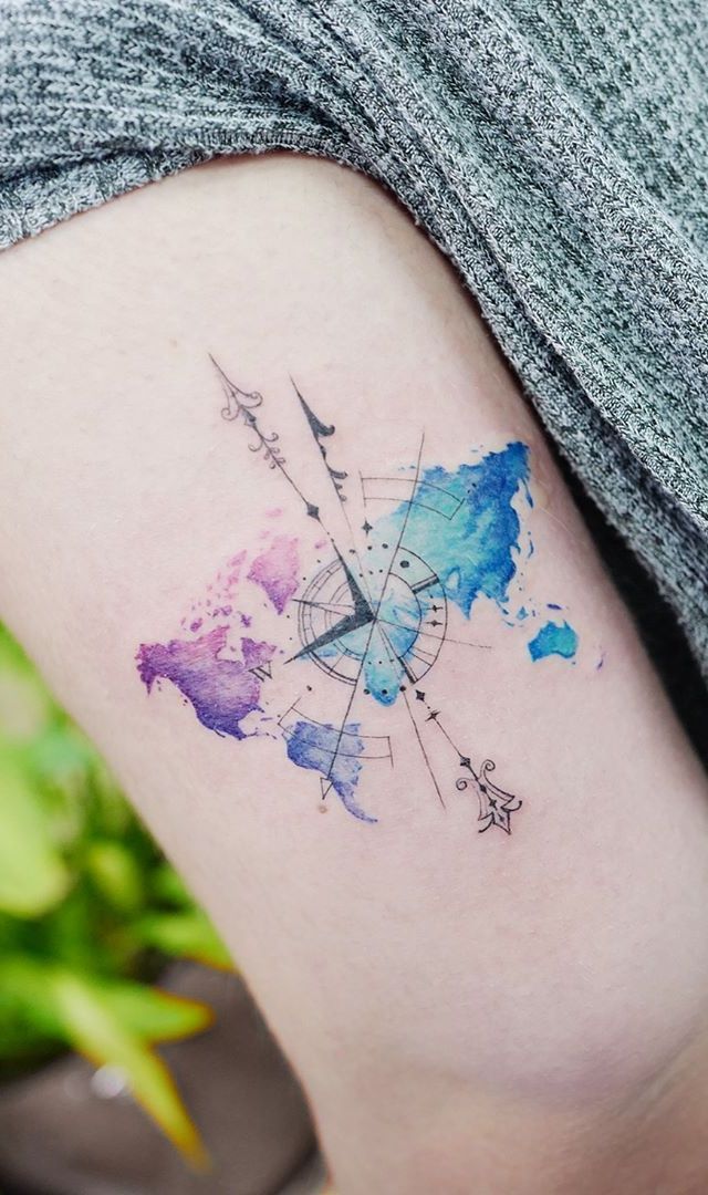 30 Map Tattoo Ideas: Meaningful Designs for Travelers, Dreamers, and Adventurers