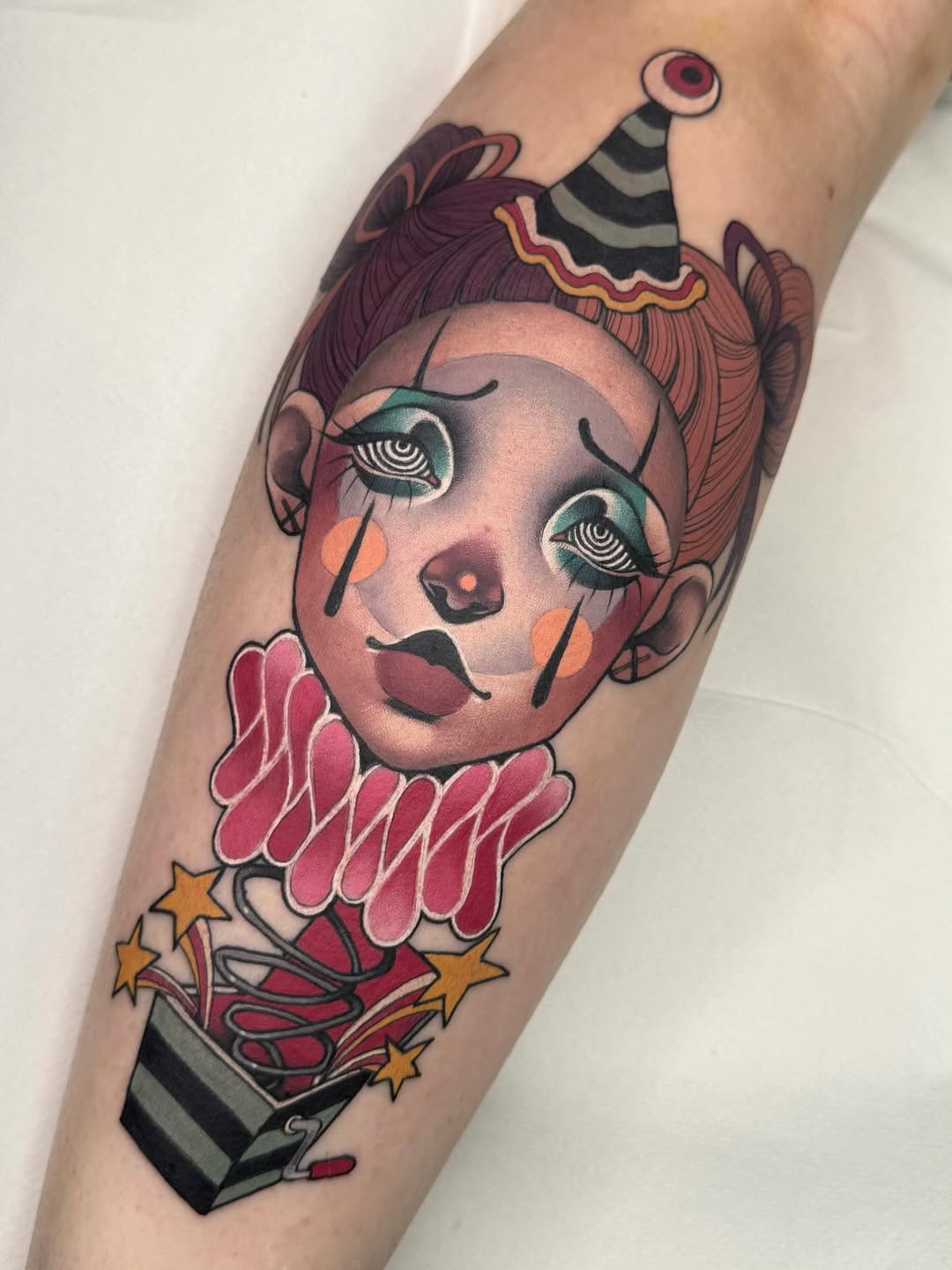 28 Clown Tattoo Ideas 2026: Vintage, Cute, And Traditional Designs That Never Go Out Of Style