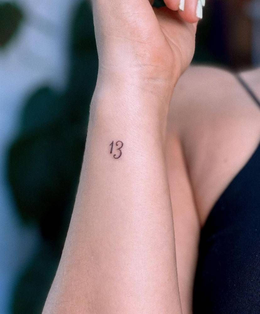 31 Ideas 13 Tattoo 2026: Minimal, Lucky, and Meaningful Ink Trends