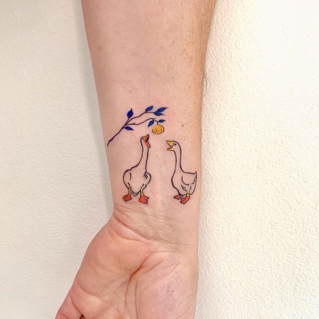 32 Goose Tattoo Ideas 2026: Playful Ink with Personality