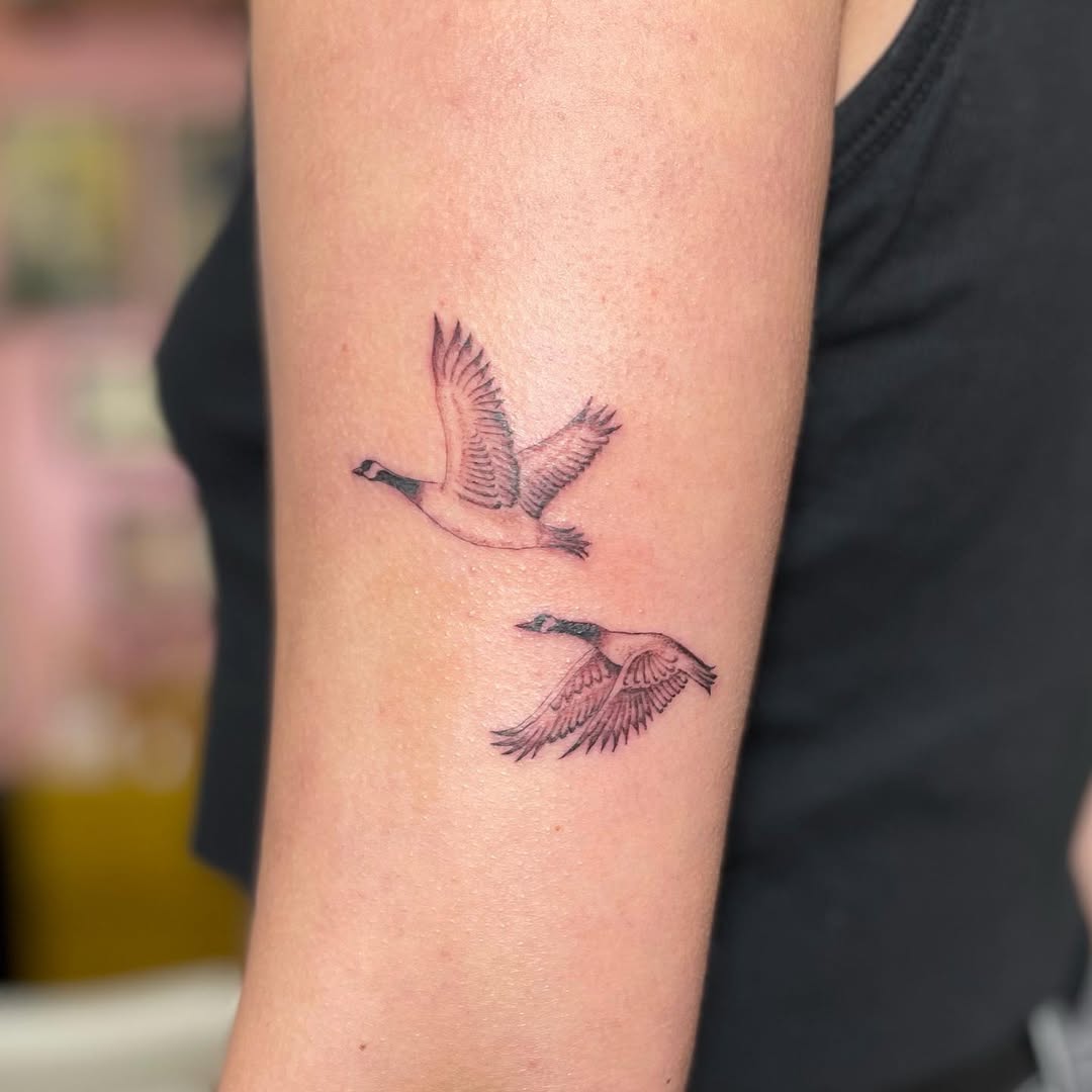32 Goose Tattoo Ideas 2026: Playful Ink with Personality