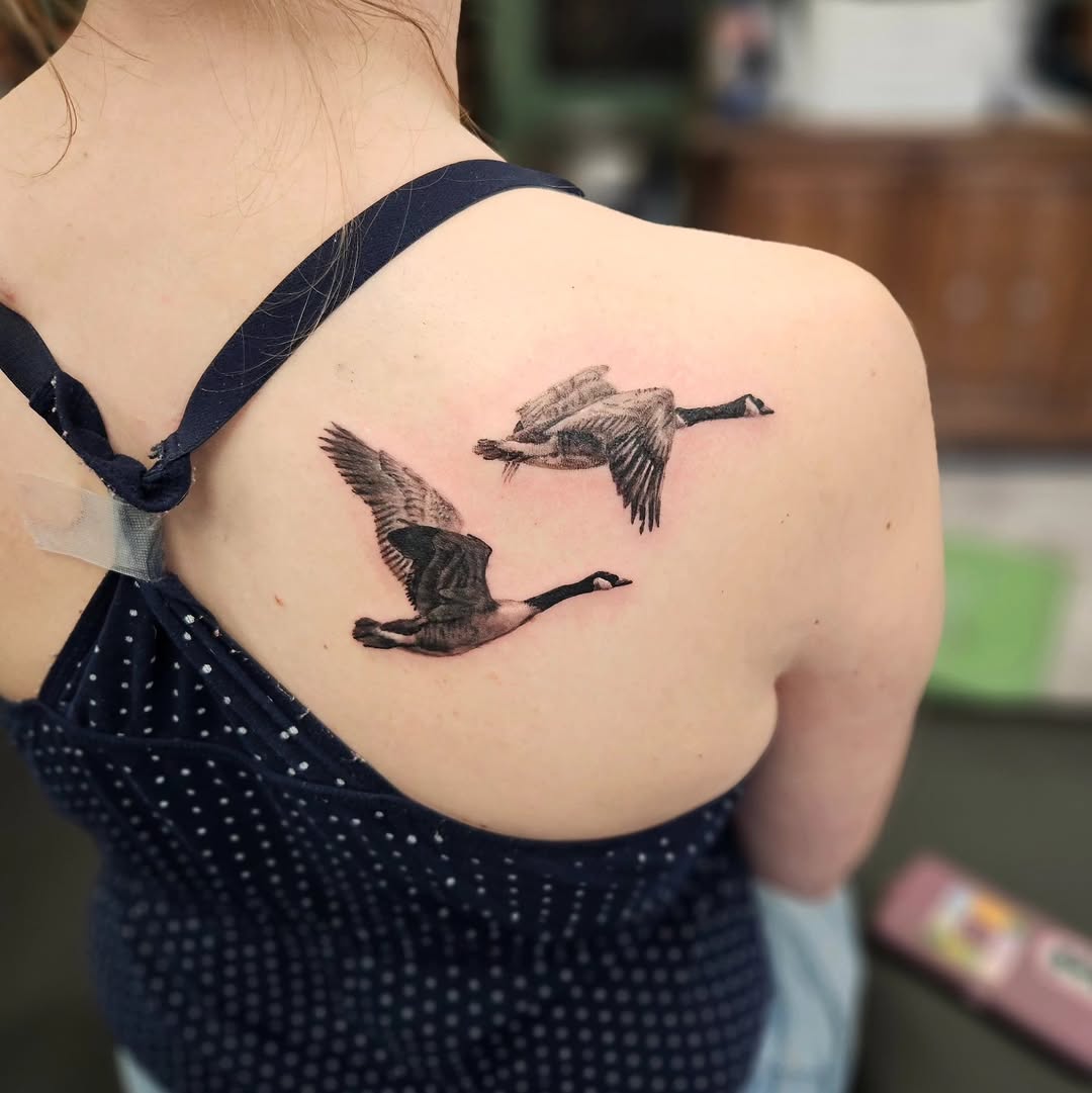 32 Goose Tattoo Ideas 2026: Playful Ink with Personality