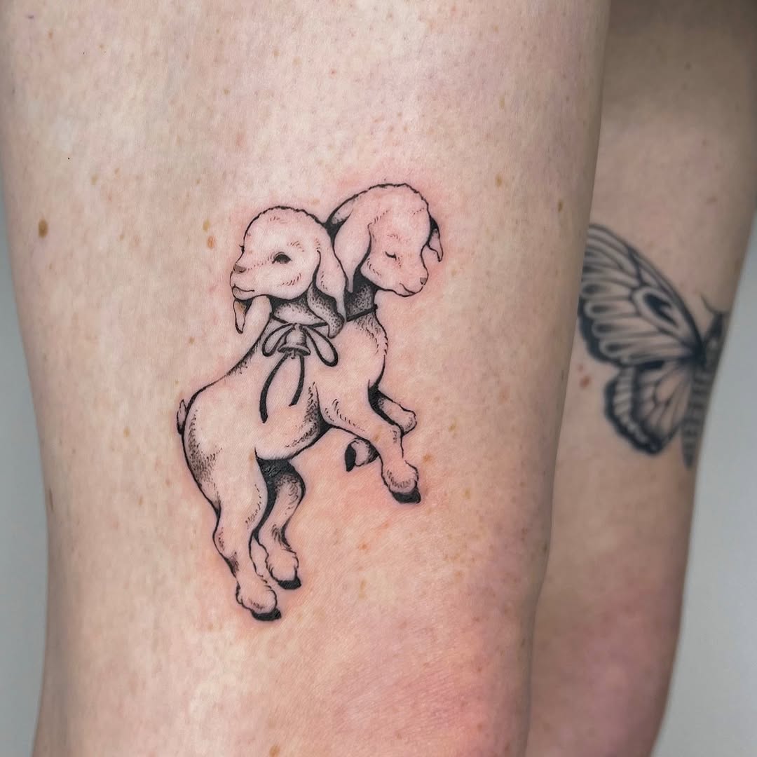 31 Lamb Tattoo Ideas: Gentle Symbolism, Fine Line Art, and Modern Aesthetic Inspiration