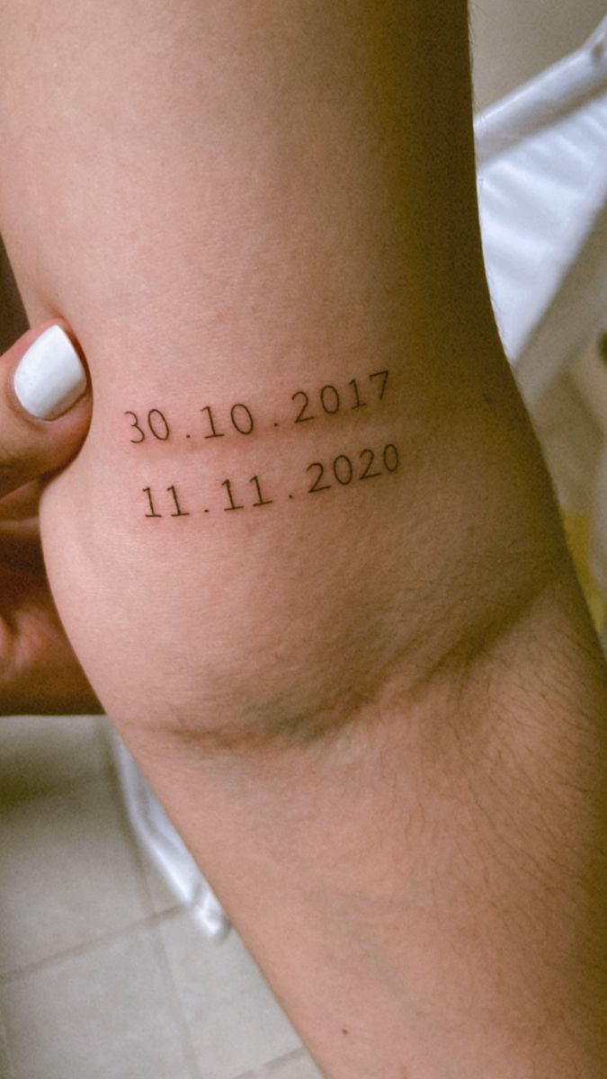 30 Date Tattoo Ideas 2026: Meaningful Designs, Roman Numerals, Fine Line Fonts & Placement Inspiration