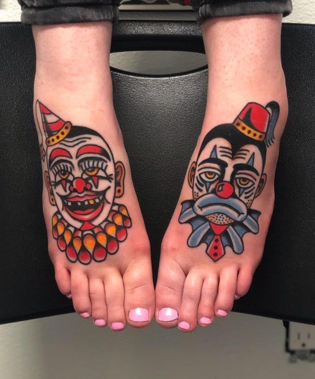 28 Clown Tattoo Ideas 2026: Vintage, Cute, And Traditional Designs That Never Go Out Of Style