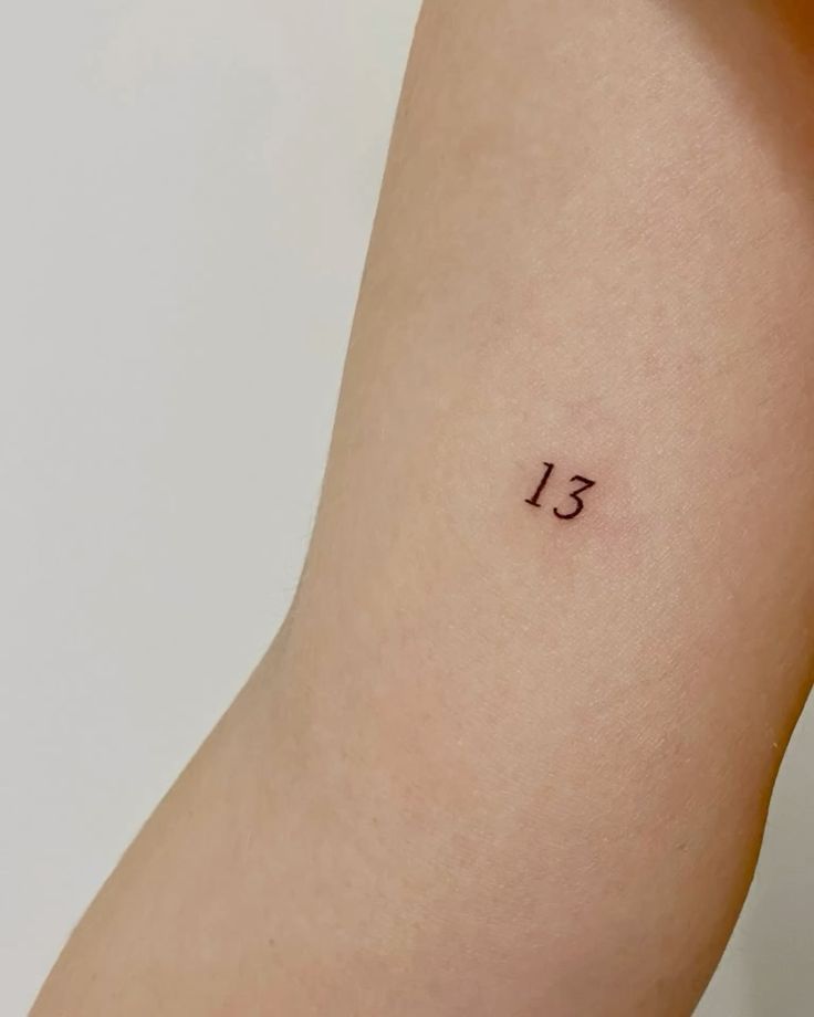 31 Ideas 13 Tattoo 2026: Minimal, Lucky, and Meaningful Ink Trends
