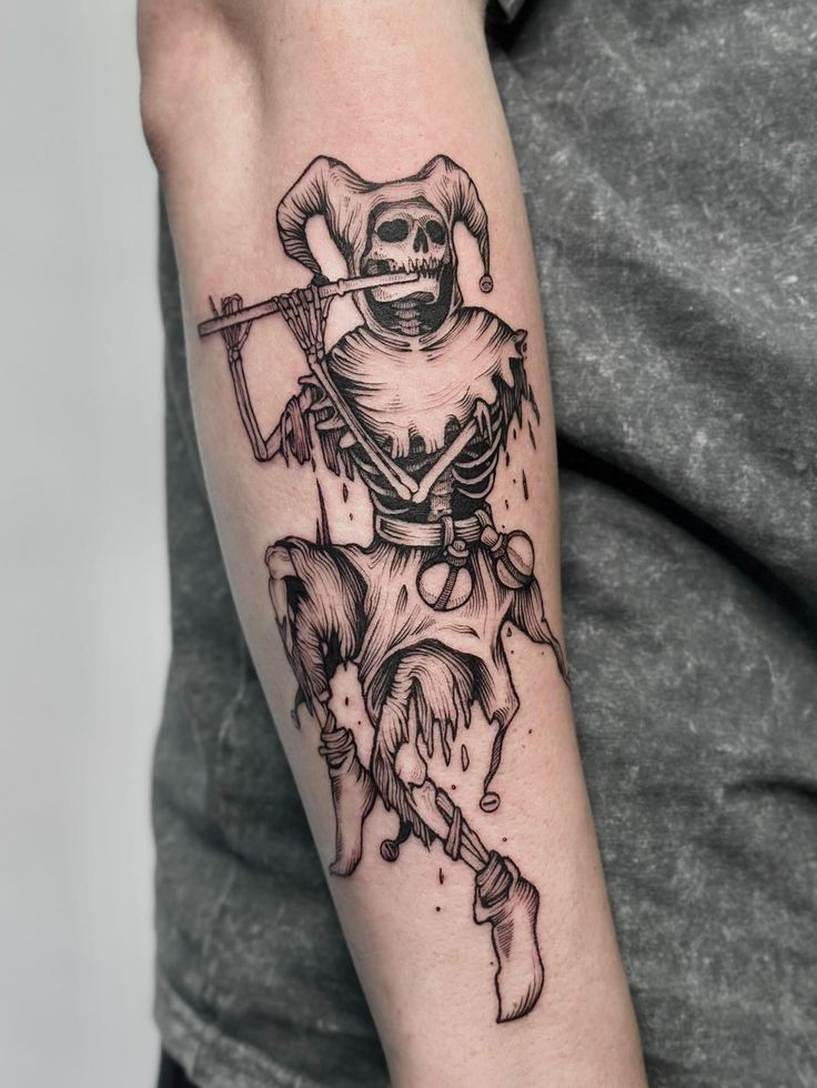 31 Jester Tattoo Ideas: Dark, Traditional, And Gothic Joker Designs With Meaning