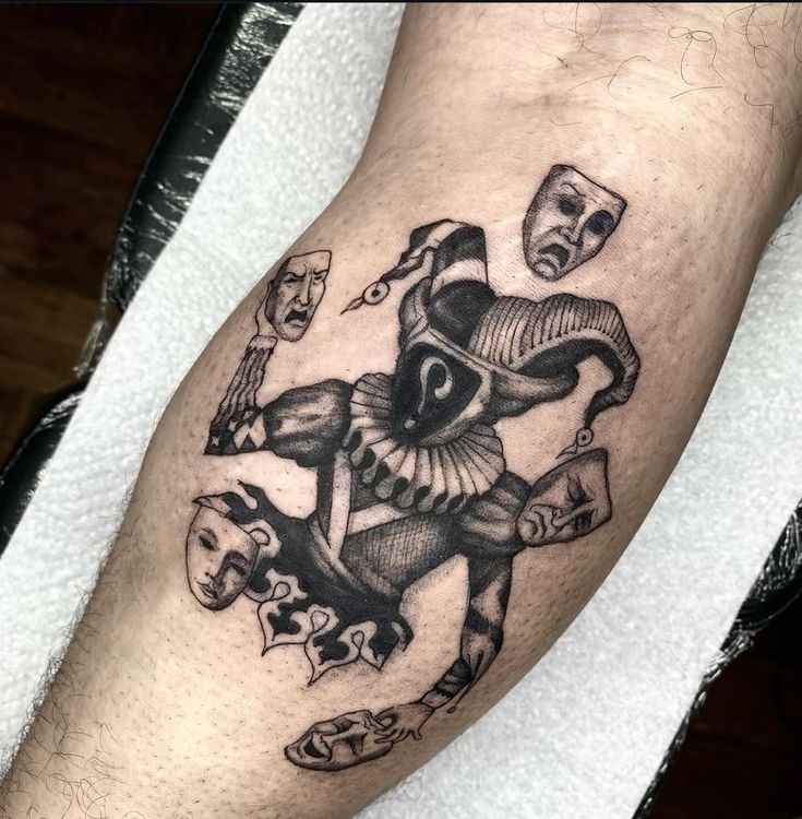 31 Jester Tattoo Ideas: Dark, Traditional, And Gothic Joker Designs With Meaning