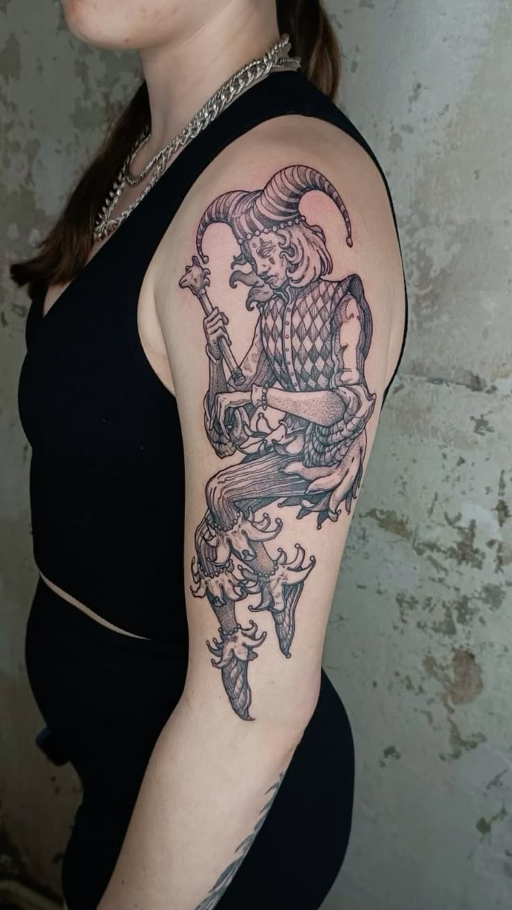 31 Jester Tattoo Ideas: Dark, Traditional, And Gothic Joker Designs With Meaning