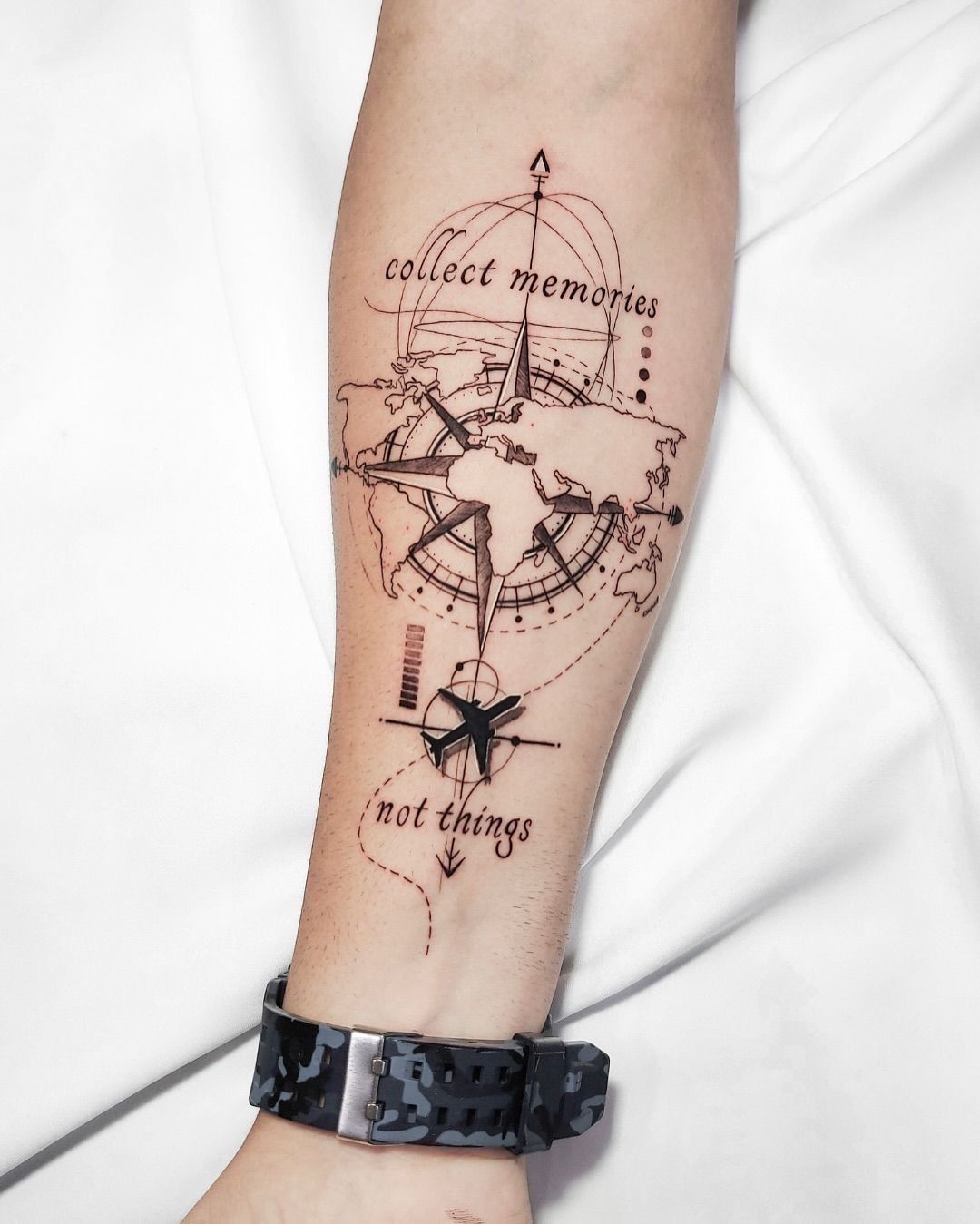 30 Map Tattoo Ideas: Meaningful Designs for Travelers, Dreamers, and Adventurers