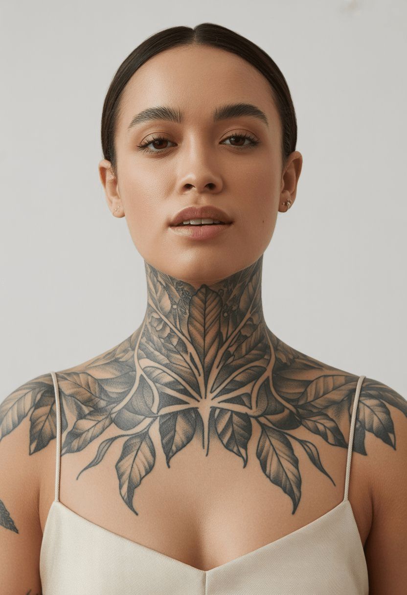 30 Neck Tattoo Women: Stylish, Subtle and Bold Ideas for Modern Ink