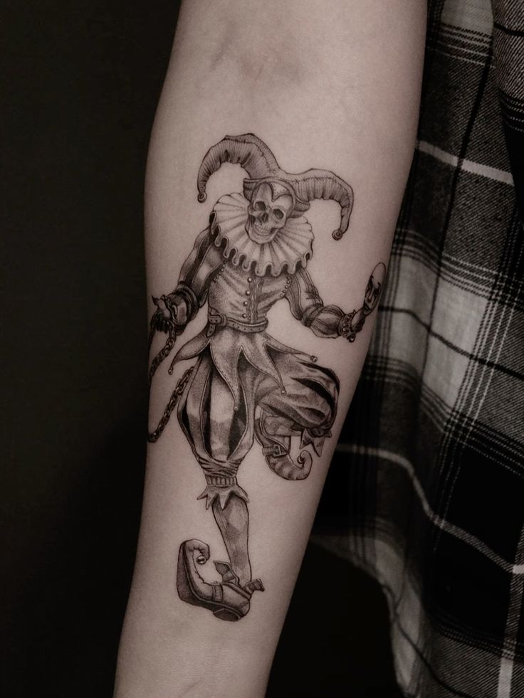 31 Jester Tattoo Ideas: Dark, Traditional, And Gothic Joker Designs With Meaning