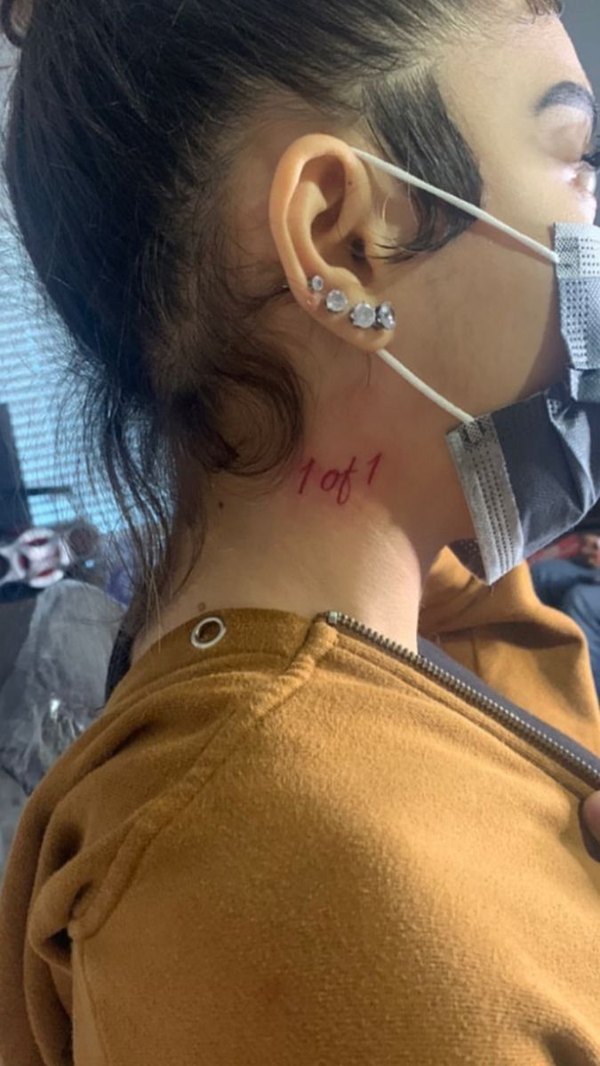 23 Ideas 1 of 1 Tattoo 2026: Personal Ink That Speaks Without Saying a Word