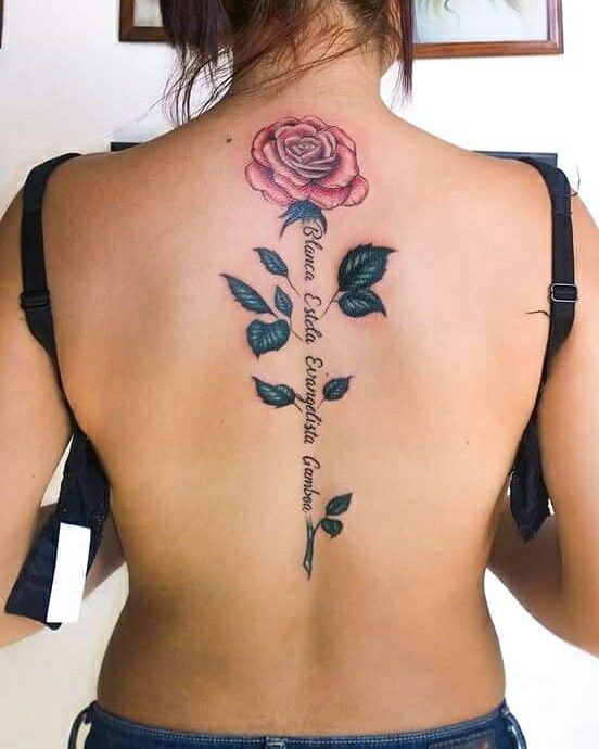 30 Flower Spine Tattoo Ideas 2026: Elegant, Dainty & Meaningful Designs for Women