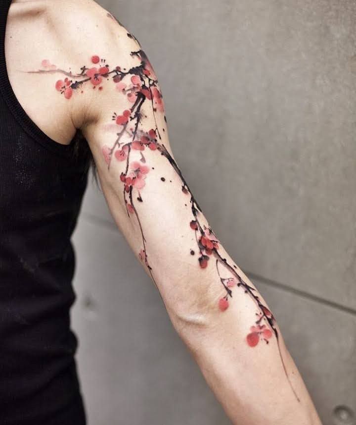 27 Cherry Blossom Tattoo Ideas 2026: Timeless Japanese Elegance Reimagined