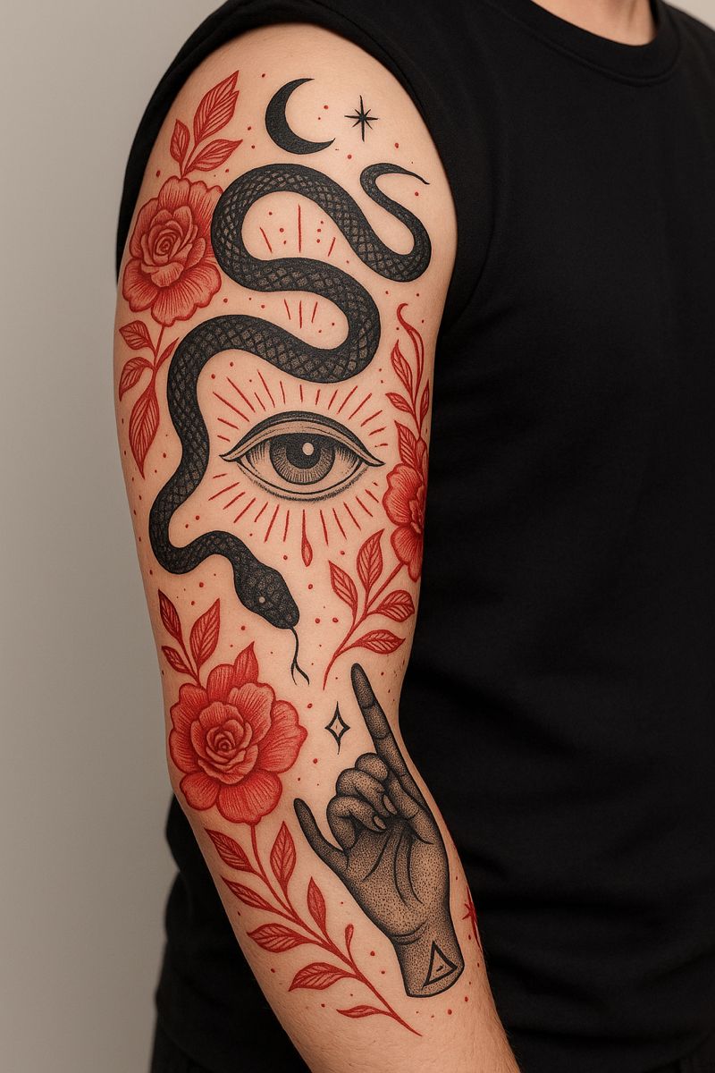 31 Snake Tattoo Ideas 2026: Meaningful Designs for Men and Women on Arm, Back, Spine, and Leg
