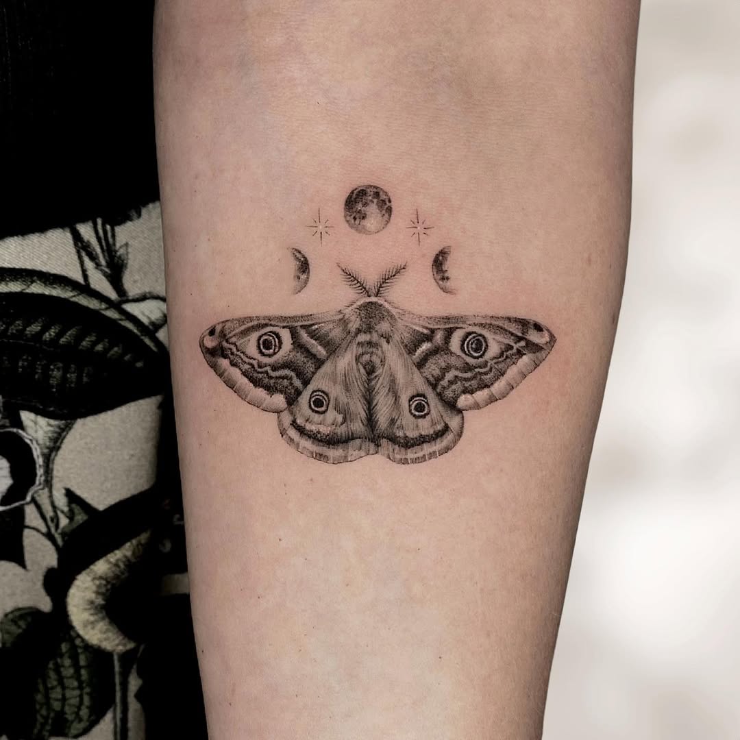 30 Moth Tattoo Ideas 2026: Dark Beauty, Lunar Symbolism & Modern Ink Trends