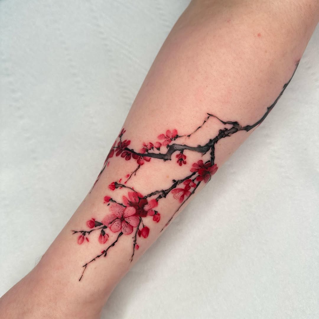 27 Cherry Blossom Tattoo Ideas 2026: Timeless Japanese Elegance Reimagined