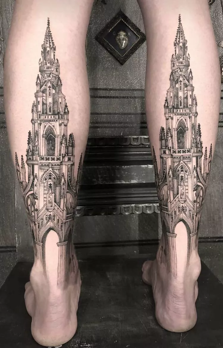 28 Cathedral Tattoo Ideas 2026: Where Gothic Architecture Meets Modern Ink
