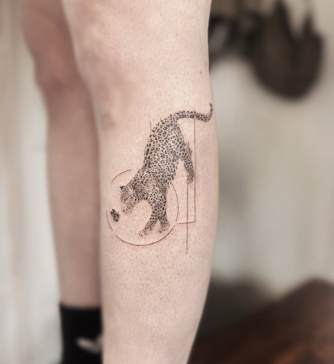 29 Leopard Tattoo Ideas 2026: Elegant Power, Fine Line Detail & Modern Style