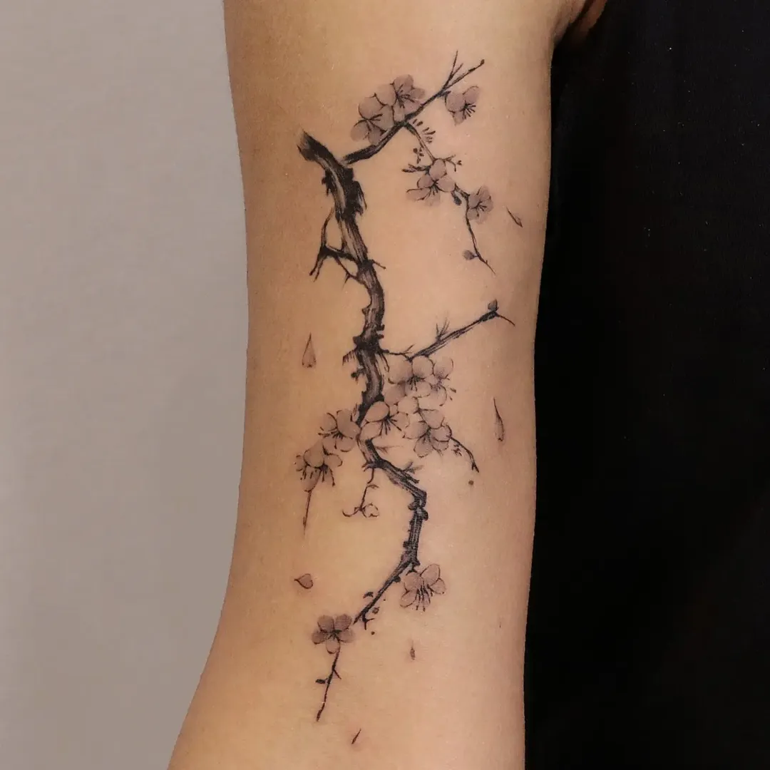 27 Cherry Blossom Tattoo Ideas 2026: Timeless Japanese Elegance Reimagined