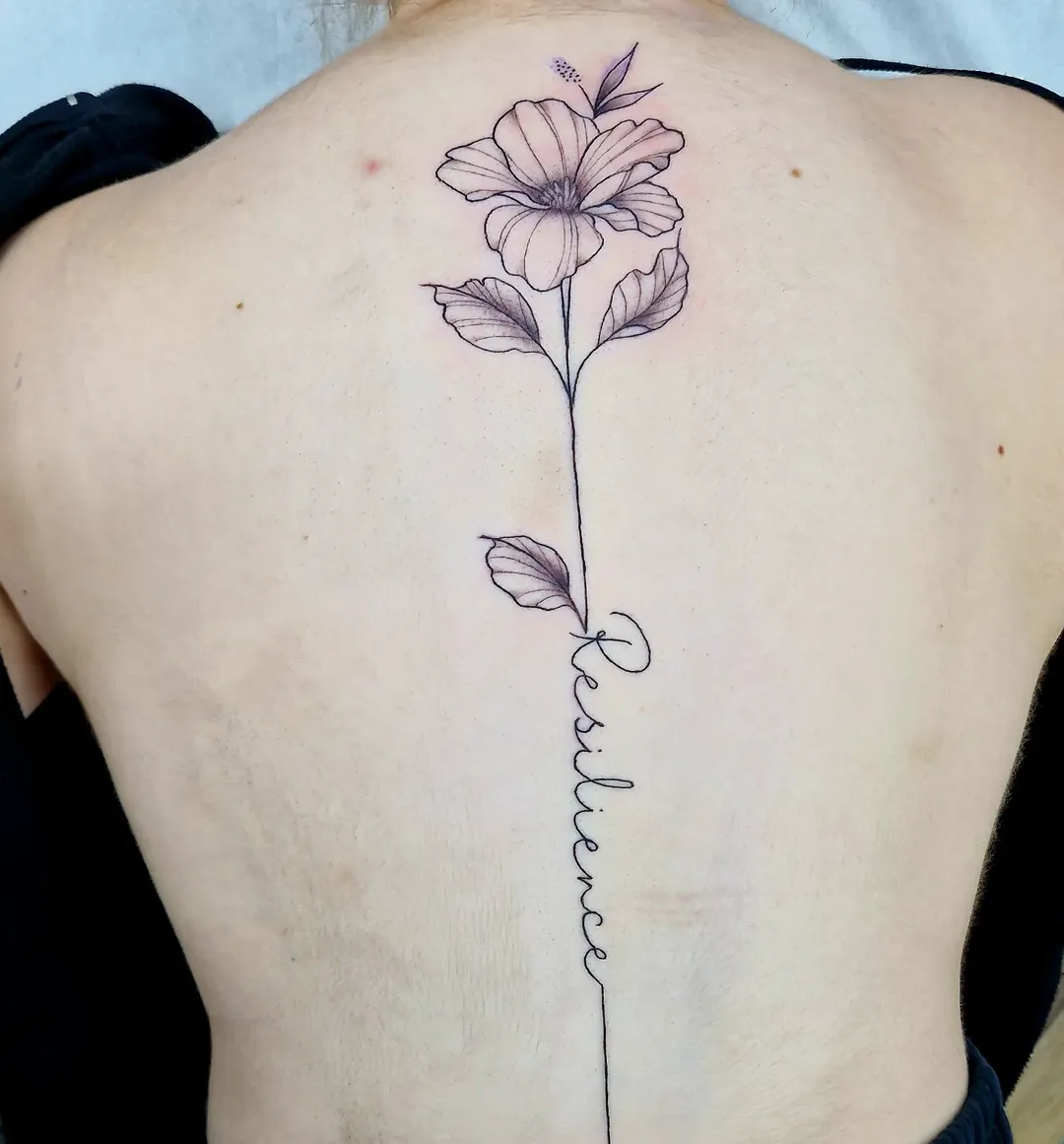 30 Flower Spine Tattoo Ideas 2026: Elegant, Dainty & Meaningful Designs for Women