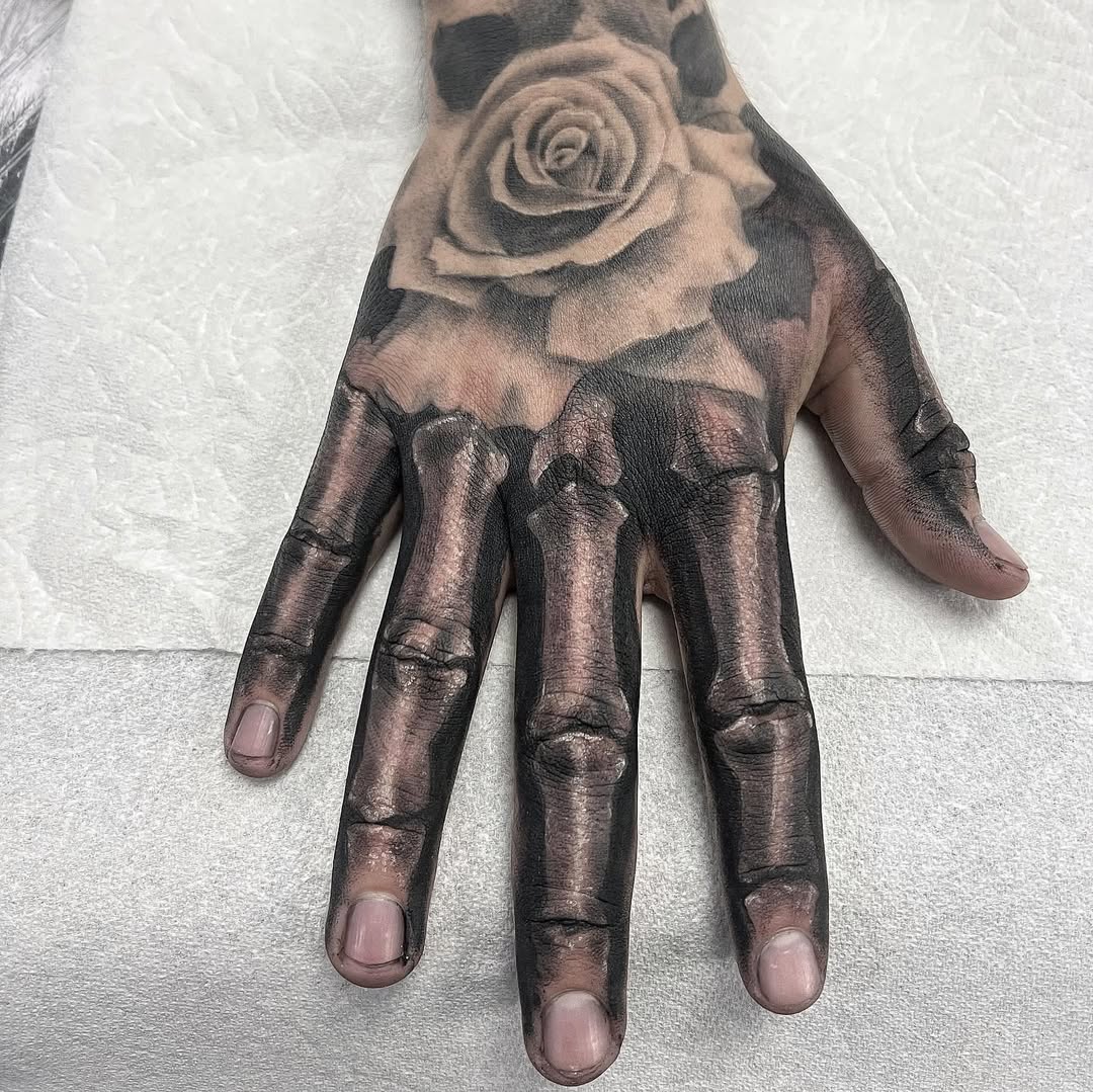 28 Skeleton Hand Tattoo Ideas 2026: Bold Ink That Blends Anatomy, Style, and Attitude