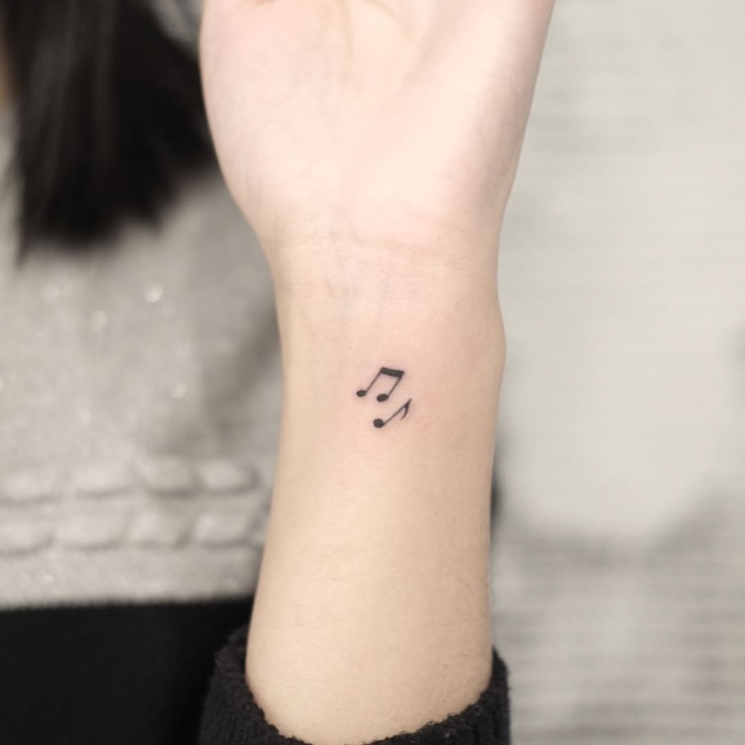 30 Music Notes Tattoo Ideas 2026: Tiny, Simple & Meaningful Designs for Every Style