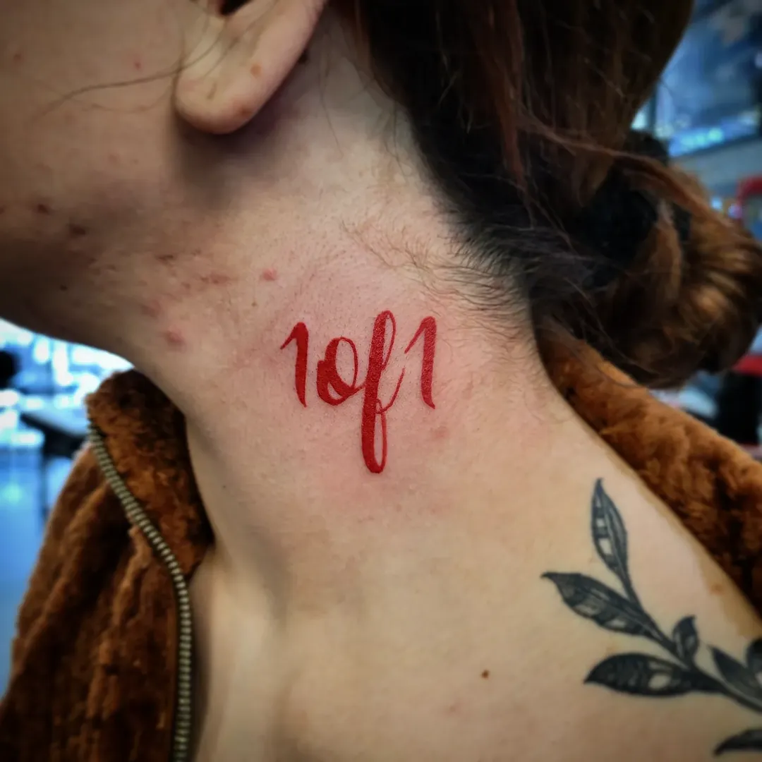 23 Ideas 1 of 1 Tattoo 2026: Personal Ink That Speaks Without Saying a Word