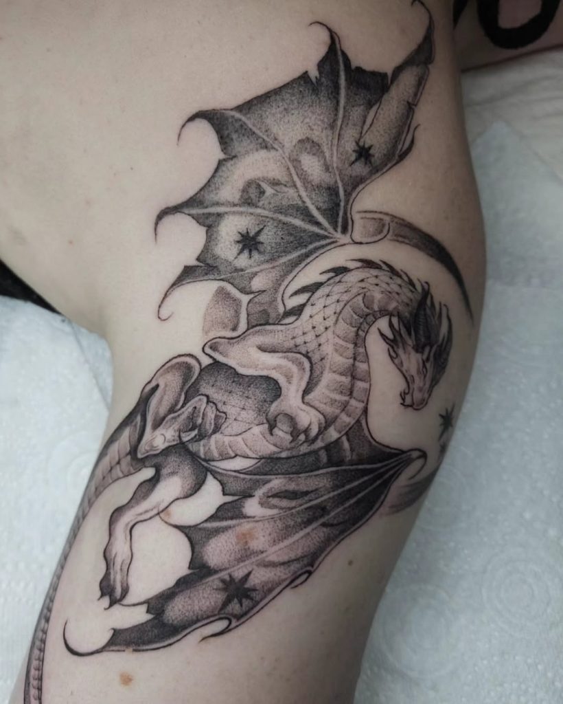 4th Ink Design Fourth Wing Tattoo Ideas 2026: Dragon Designs, Minimalist Ink, Tairn ...
